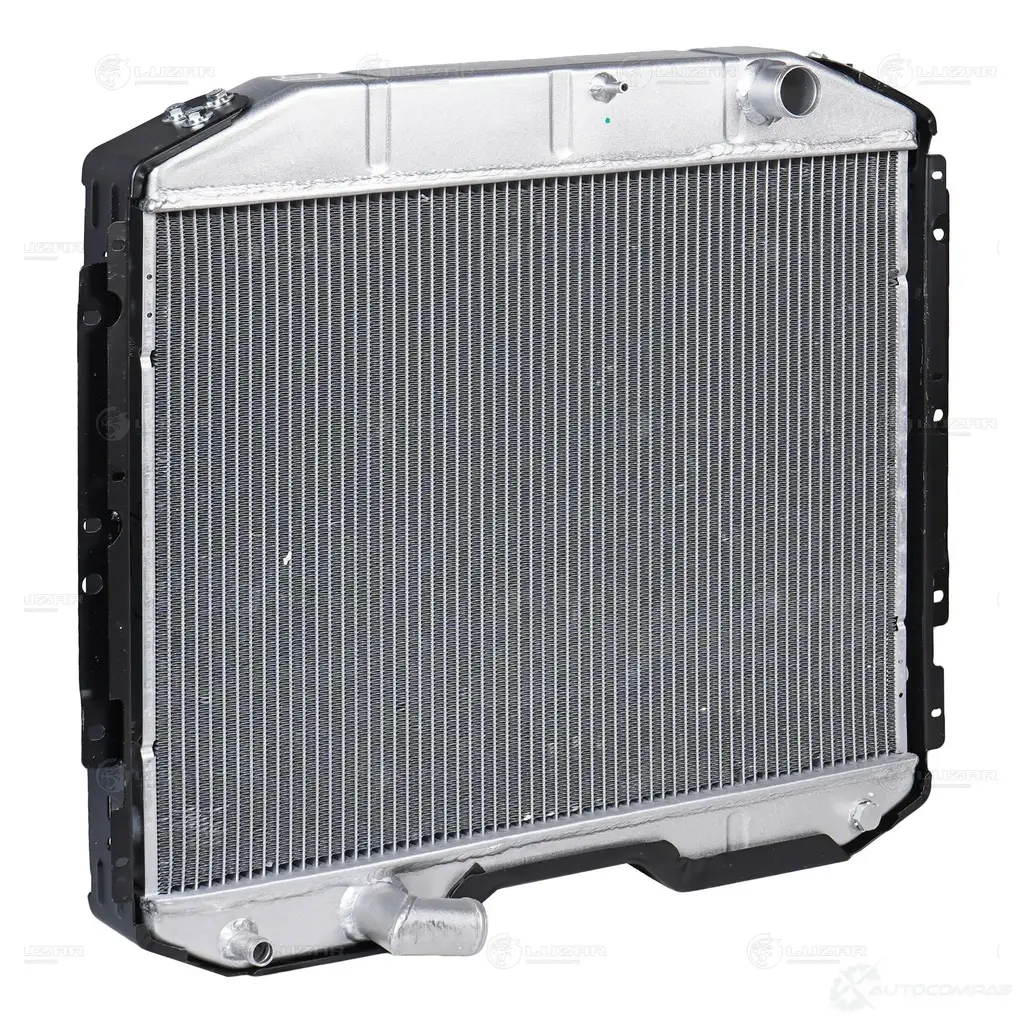 Радиатор охлаждения для автомобилей ГАЗ 33098 с двиг. ЯМЗ 53442 E-4 (без горловины, алюм.) LUZAR lrc0354 1440018801 IJMZ 0K изображение 0