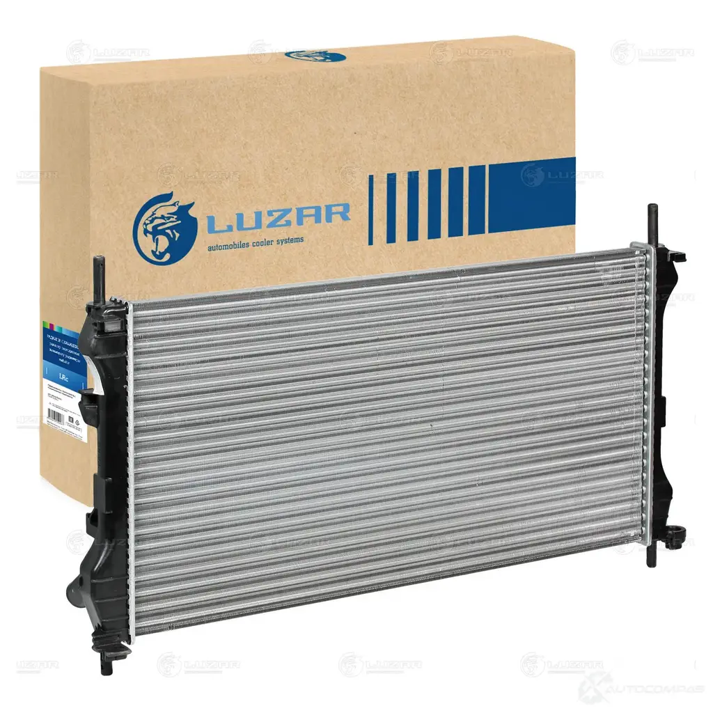 Радиатор охлаждения для автомобилей Transit (00-) A/C+ LUZAR O 0ZXS lrc10je 3885354 4680295005445 изображение 1