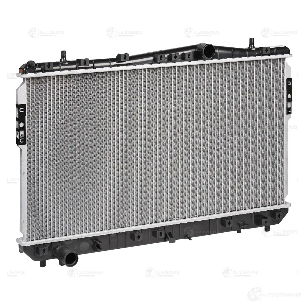 Радиатор охлаждения для автомобилей Chevrolet Lacetti (04-) 1.4i/1.6i/1.8i MT (паяный) LUZAR lrc0505 1440019037 D Y4PK изображение 0