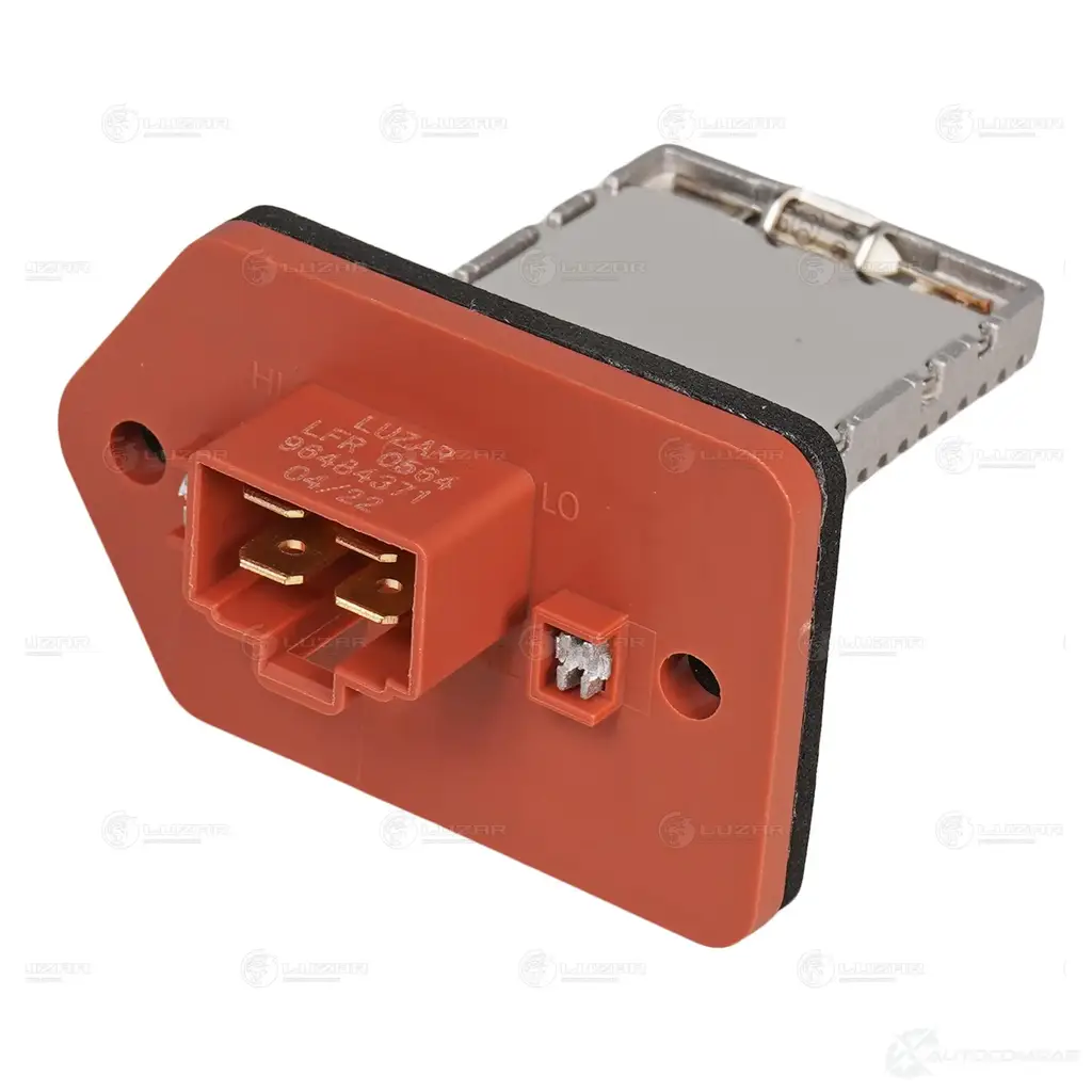 Резистор электровентилятора отопителя для автомобилей Chevrolet Lacetti (04-)/Daewoo Gentra (13-) LUZAR lfr0564 1440019043 Y2U83 9 изображение 1