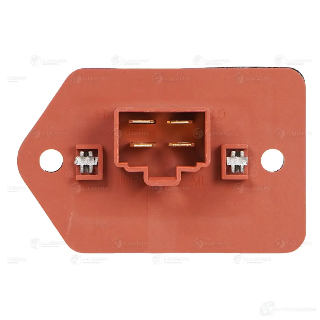 Резистор электровентилятора отопителя для автомобилей Chevrolet Lacetti (04-)/Daewoo Gentra (13-) LUZAR lfr0564 1440019043 Y2U83 9 изображение 2