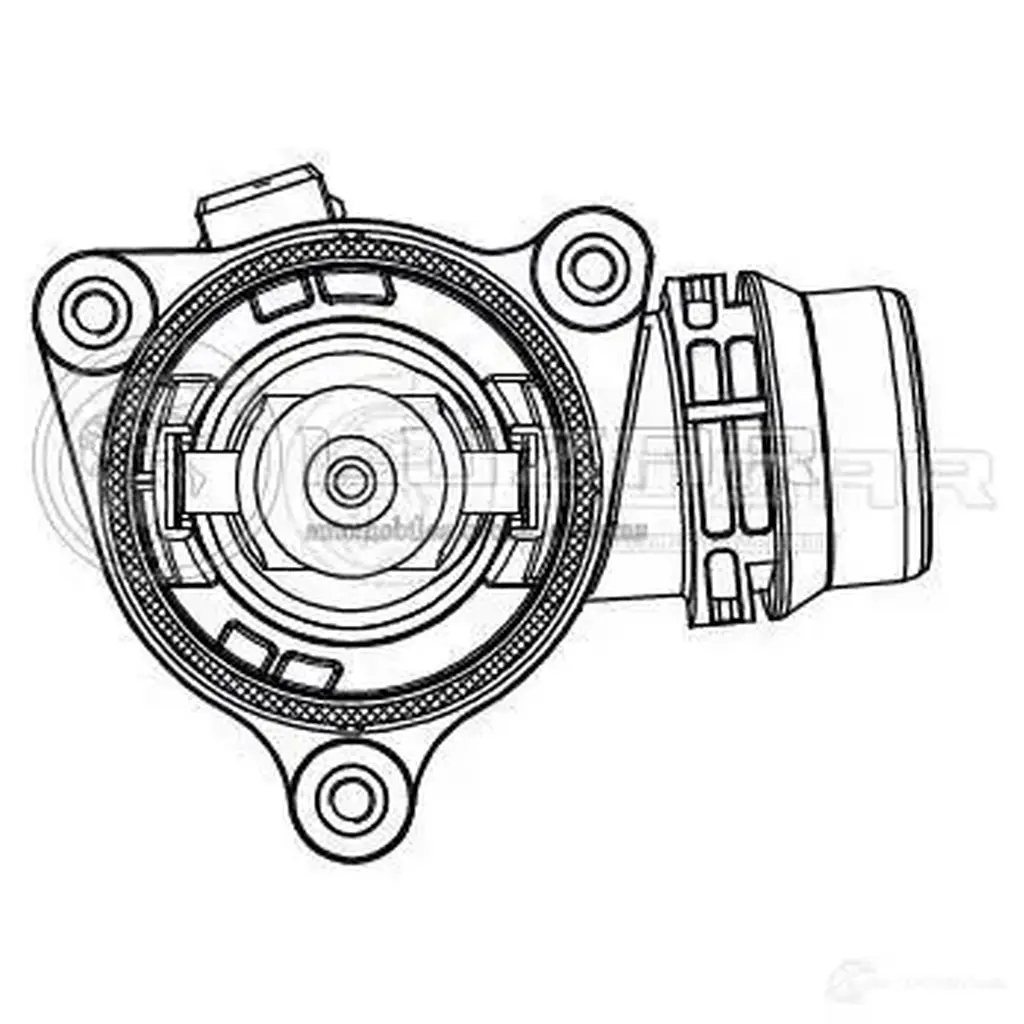 Термостат для автомобилей BMW 3 (E90) (05-)/1 (E81) (04-) (105°С) (с корпусом) LUZAR 1424394729 lt26173 4680295035534 VSQ2 Q изображение 1