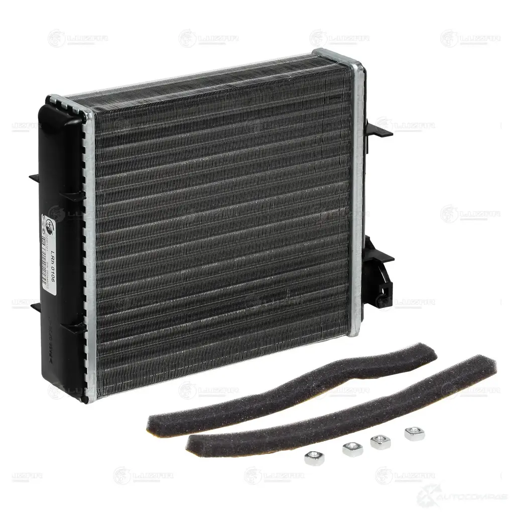 Радиатор отопителя для автомобилей 2105 LUZAR lrh0106 4607085240282 3885535 13HC X изображение 1