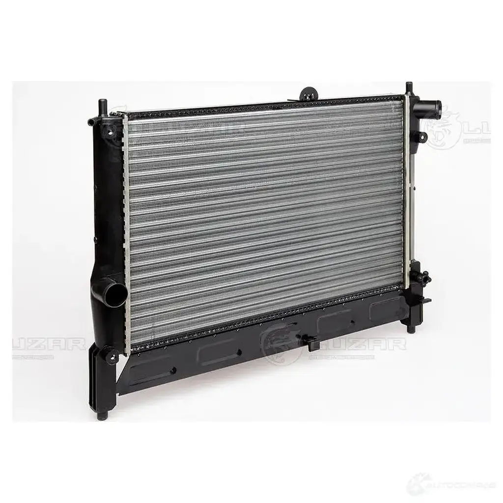 Радиатор охлаждения для автомобилей Lanos (97-) 1.5/1.6 MT сборный LUZAR lrc0563 LRc 0563b 3885295 NKNICE изображение 0