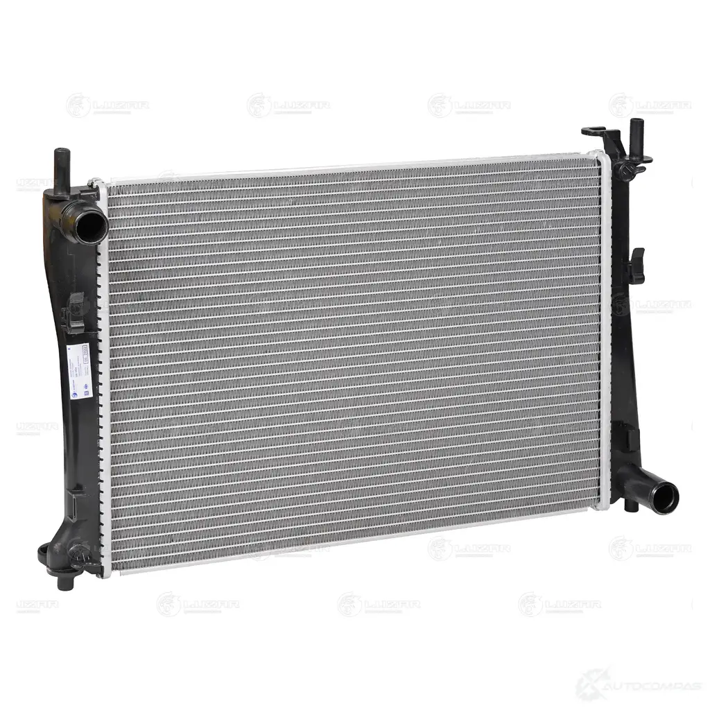 Радиатор охлаждения для автомобилей Ford Fiesta (01-) M/A (паяный) LUZAR 1440019401 lrc1014 UH MHO изображение 0