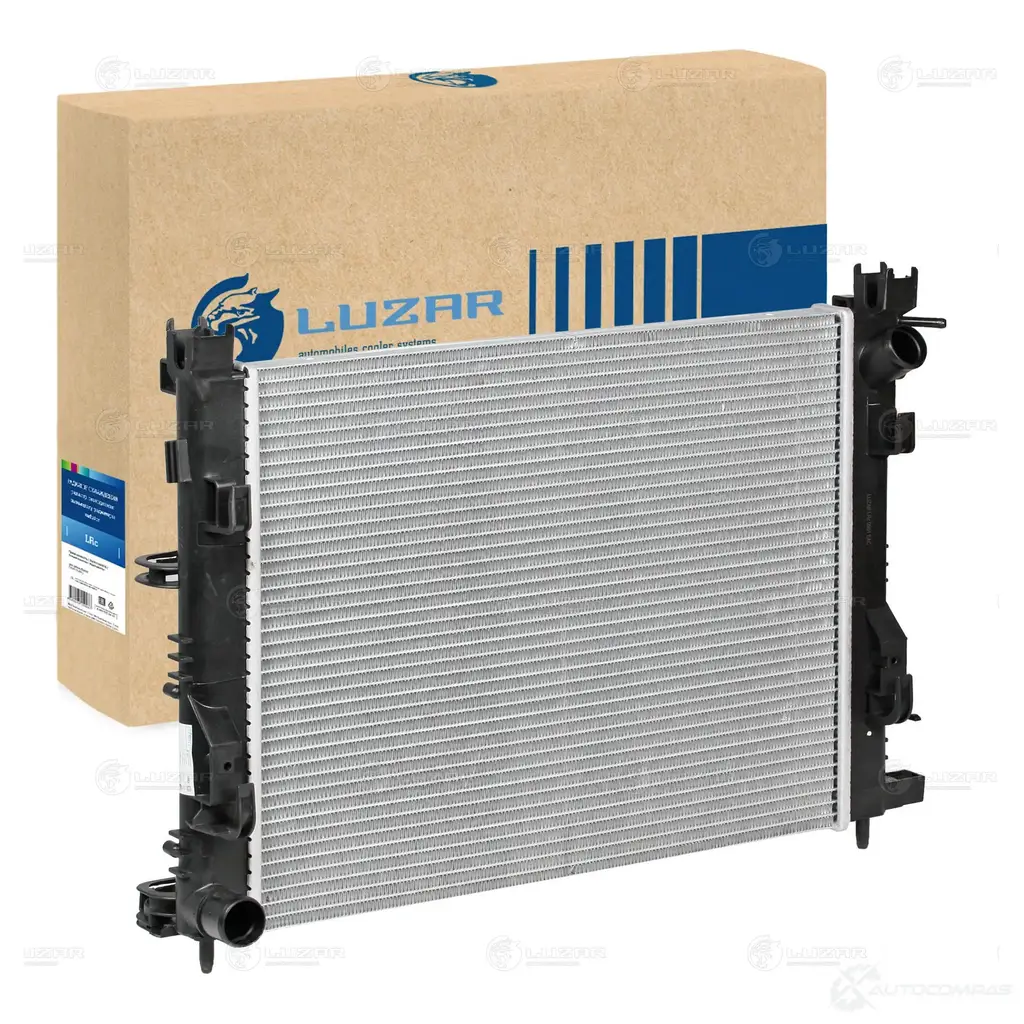 Радиатор охлаждения для автомобилей Лада Vesta Sport (18-)/Vesta (15-) 1.8i A/C+ (паяный) LUZAR lrc0901 1440019418 H4W C0N изображение 0