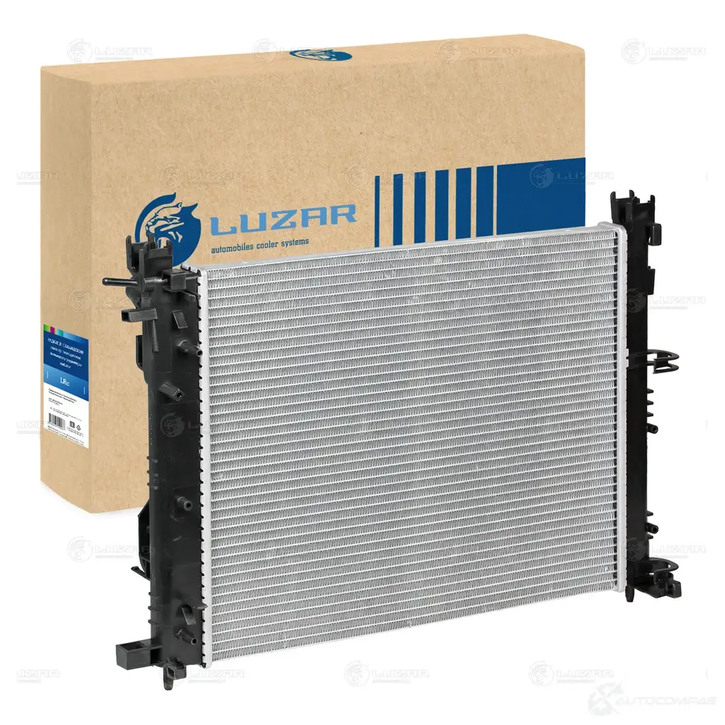 Радиатор охлаждения для автомобилей Лада Vesta Sport (18-)/Vesta (15-) 1.8i A/C+ (паяный) LUZAR lrc0901 1440019418 H4W C0N изображение 1