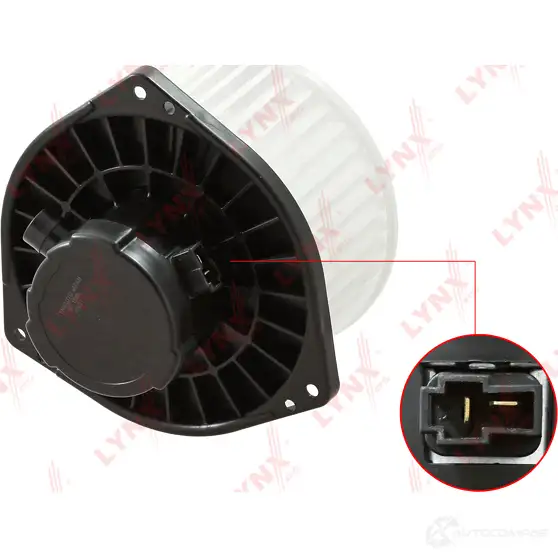 Моторчик печки, вентилятора LYNXAUTO MIU 5S 1438137306 rf1588 - Изображение 1