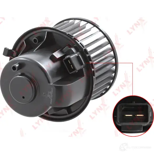 Моторчик печки, вентилятора LYNXAUTO rf1237 1438137340 RU3XH XW - Изображение 1