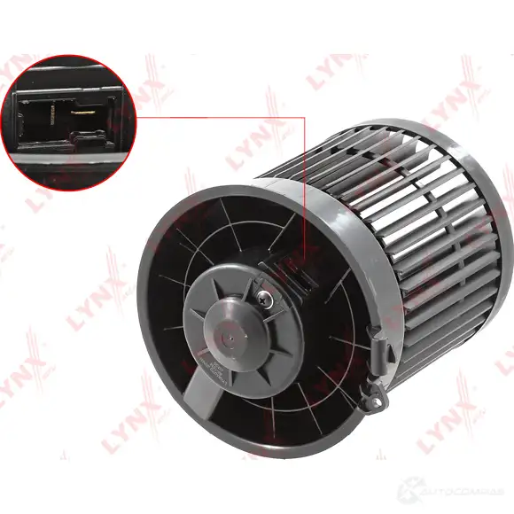 Моторчик вентилятора печки LYNXAUTO Q F06C4 RF-1538 1436960881 - Изображение 1