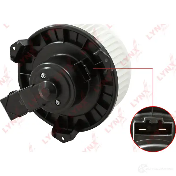 Моторчик вентилятора печки LYNXAUTO RF-1619 1436960875 7B8 FY - Изображение 1