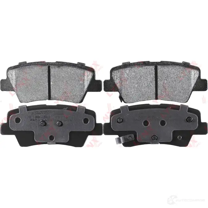 Тормозные колодки дисковые, комплект LYNXAUTO 3639058 BD-3632 UPYM Z - Изображение 1
