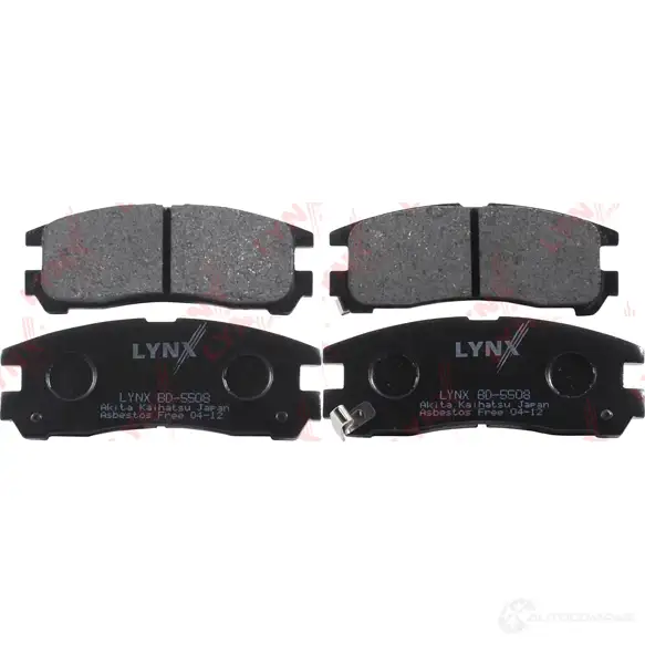 Тормозные колодки дисковые, комплект LYNXAUTO 4905601012499 0ZDT 03J BD-5508 3639210 - Изображение 1