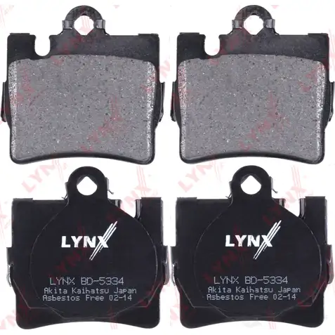 Тормозные колодки дисковые, комплект LYNXAUTO 4905601057520 3639173 OO7U4 D BD-5334 - Изображение 1