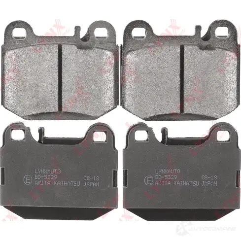 Тормозные колодки дисковые, комплект LYNXAUTO BD-5329 3639168 T 6BOV - Изображение 1