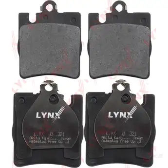 Тормозные колодки дисковые, комплект LYNXAUTO BD-5321 3639160 4905601048450 PJUT 0 - Изображение 1