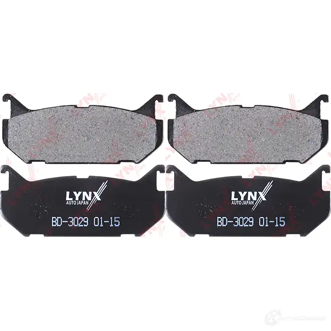 Тормозные колодки дисковые, комплект LYNXAUTO EXL 8N 3638984 BD-3029 изображение 0