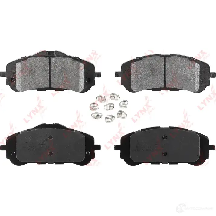 Тормозные колодки дисковые, комплект LYNXAUTO BD-6114 9H86 C 3639309 - Изображение 1