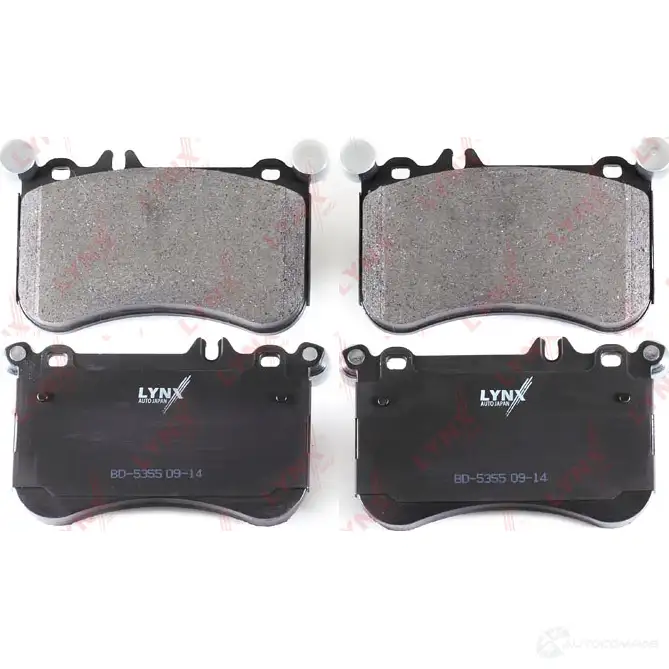 Тормозные колодки дисковые, комплект LYNXAUTO BD-5355 3 F7792 3639194 4905601063583 - Изображение 1