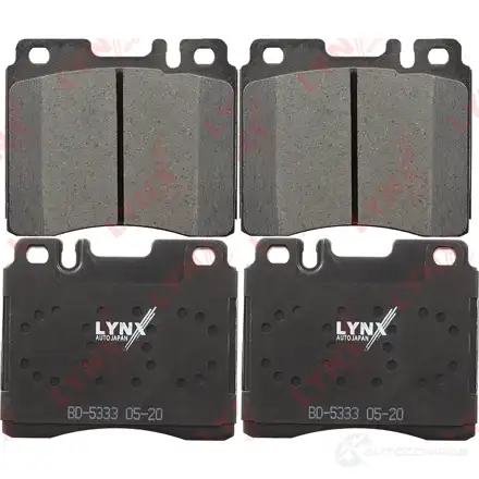 Тормозные колодки дисковые, комплект LYNXAUTO 3639172 BD-5333 RU IDA - Изображение 1