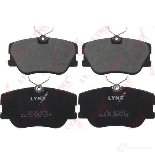 Тормозные колодки дисковые, комплект LYNXAUTO 4905601011355 3639140 IU GC4B BD-5301 - Изображение 1