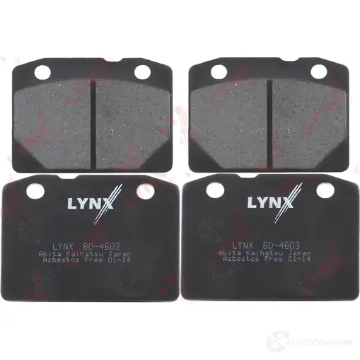 Тормозные колодки дисковые, комплект LYNXAUTO 4905601011911 PTNGH RW 3639090 BD-4603 изображение 0