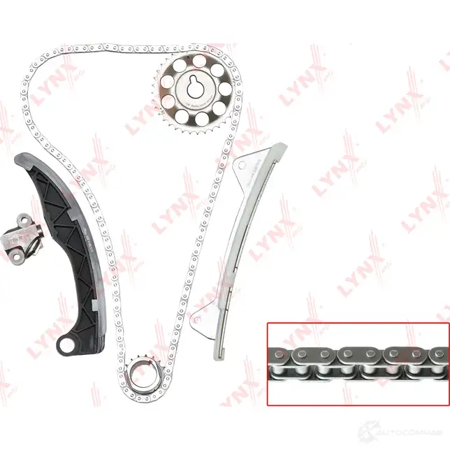 Комплект цепи ГРМ LYNXAUTO TK-0034 1268803247 6QV K7BS