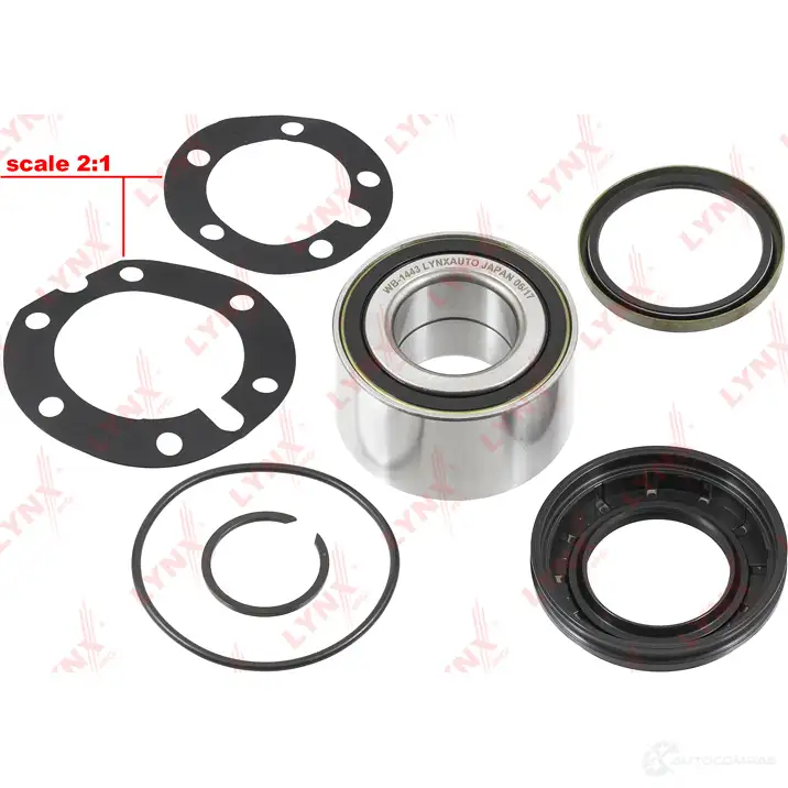 Подшипник ступицы колеса LYNXAUTO HEF G7 WB-1443 3655883 - Изображение 1