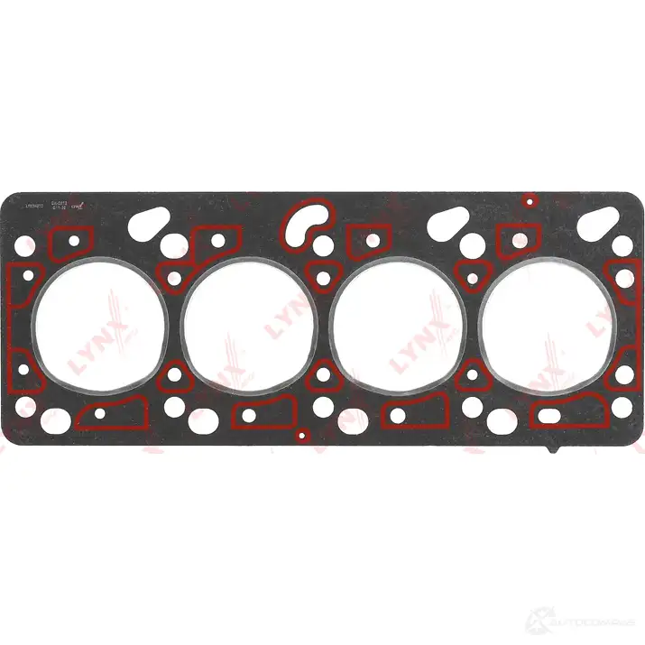 Прокладка ГБЦ LYNXAUTO Q7K B8H sh0912 1438135306