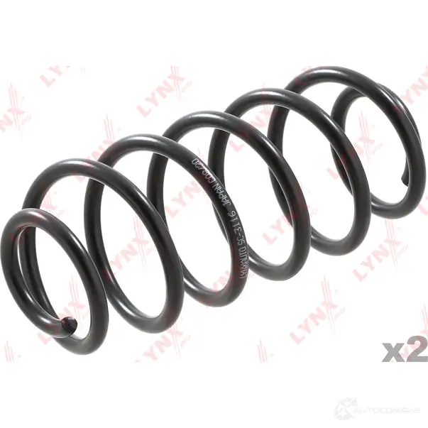 Пружина подвески LYNXAUTO MT9U PM 1436963016 SC-3116 - Изображение 1