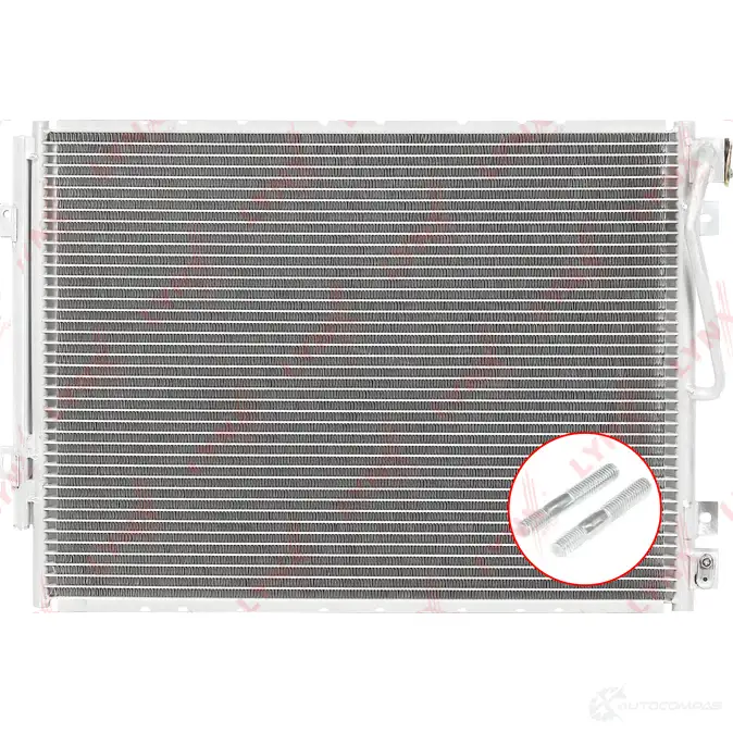 Радиатор кондиционера LYNXAUTO 1436960393 UDQV7 O RC-0065 - Изображение 1
