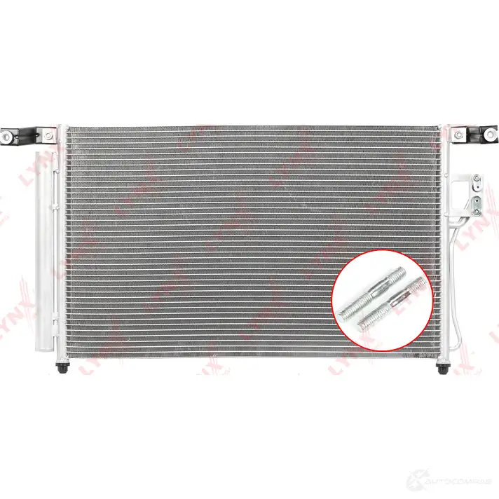 Радиатор кондиционера LYNXAUTO 1436960406 RC-0053 66K MO7 - Изображение 1