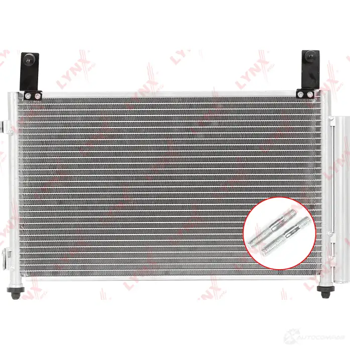 Радиатор кондиционера LYNXAUTO BMCEM R RC-0030 1436960413 - Изображение 1