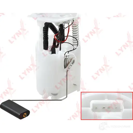 Топливный насос (модуль) LYNXAUTO G4CDU 3 1438140047 cf3529