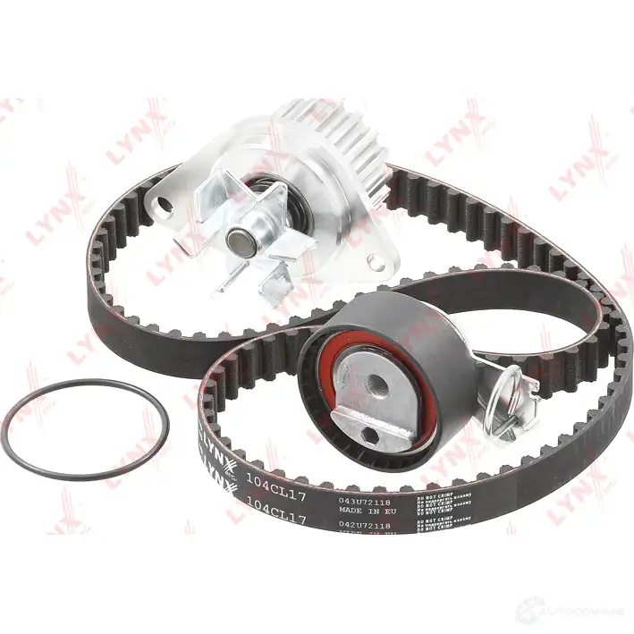 Комплект ремня ГРМ с помпой LYNXAUTO PW-1173 HF AEUC0 1436961194