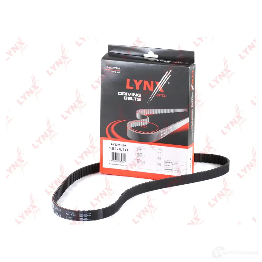 Ремень ГРМ LYNXAUTO 61P TU 3637718 4905601034361 121JL18 изображение 0