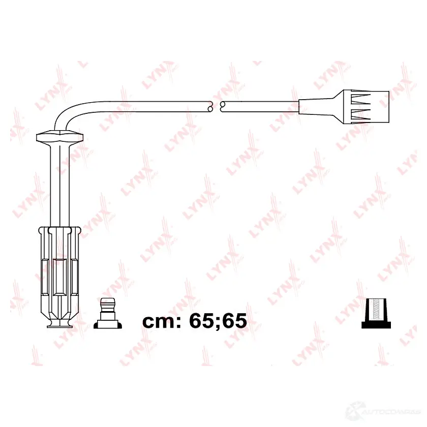 Высоковольтные провода зажигания LYNXAUTO PAVVRI 8 SPC5323 3655146