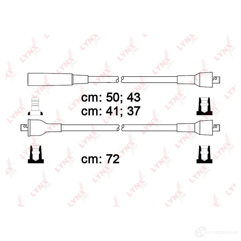 Высоковольтные провода зажигания LYNXAUTO SPE4606 V1I G2XD 4905601073919 3655452 изображение 0