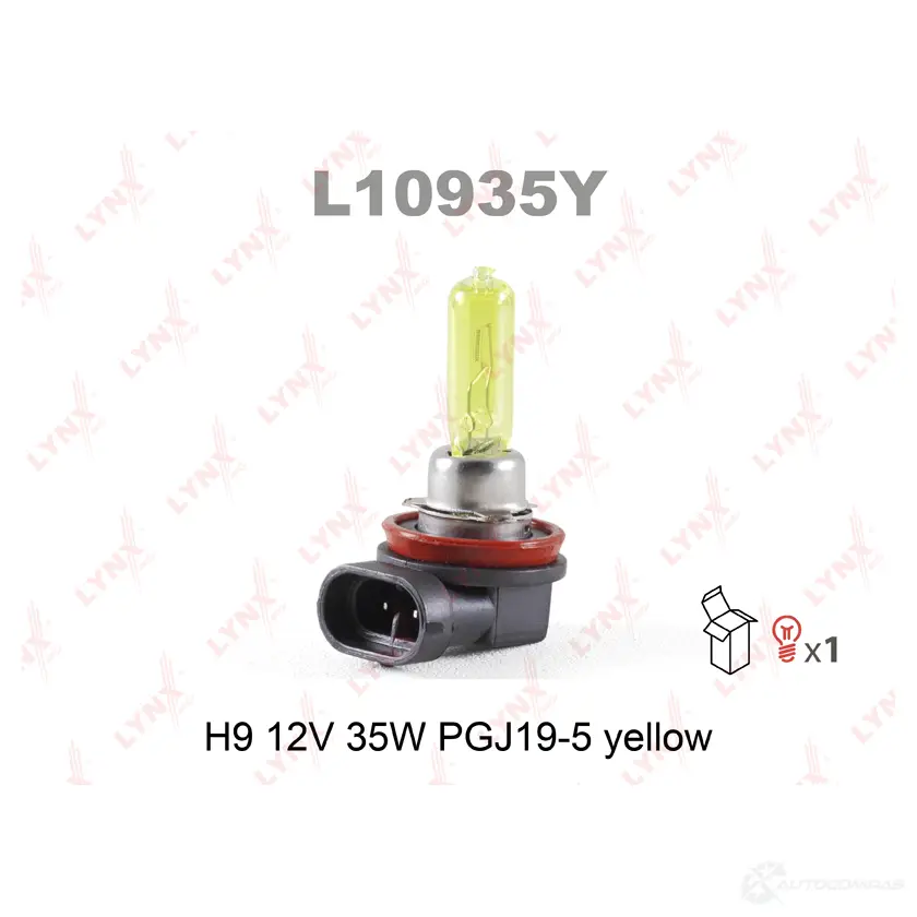 Лампа накаливания LYNXAUTO 4GD8V J L10935Y 4905601035788 1422902733