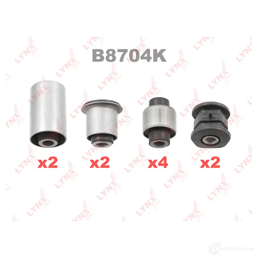 Сайлентблок LYNXAUTO 2O IFN5 B8704K 1436961629