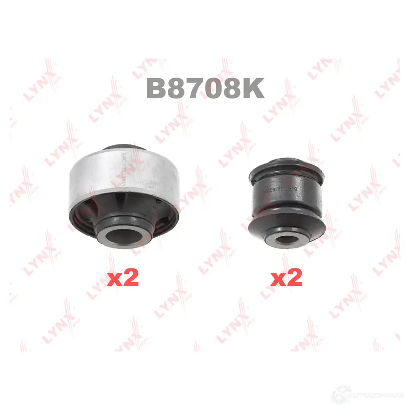 Сайлентблок LYNXAUTO B8708K T PJ5M 1436961627