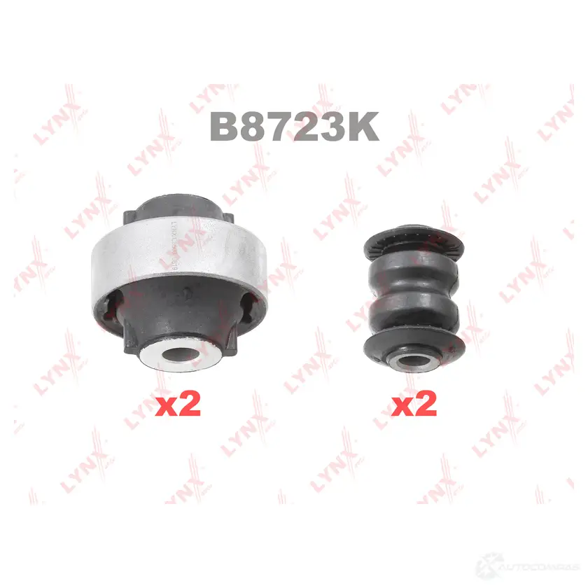 Сайлентблок LYNXAUTO B8723K RDL VD 1436961665