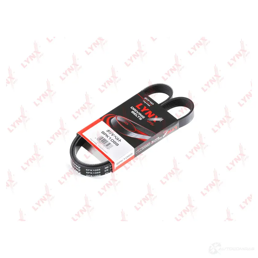 Приводной ремень поликлиновой LYNXAUTO 3638436 CO6G QH 6PK1088 4905601035238