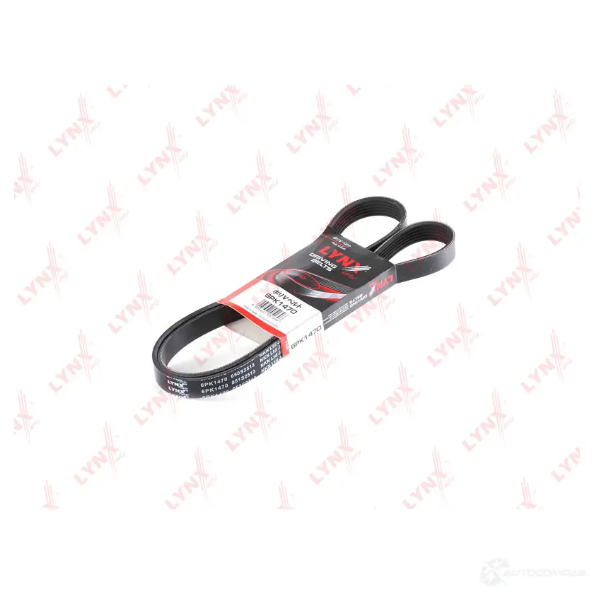 Приводной ремень поликлиновой LYNXAUTO 3638489 4905601051696 RTW OK 6PK1470