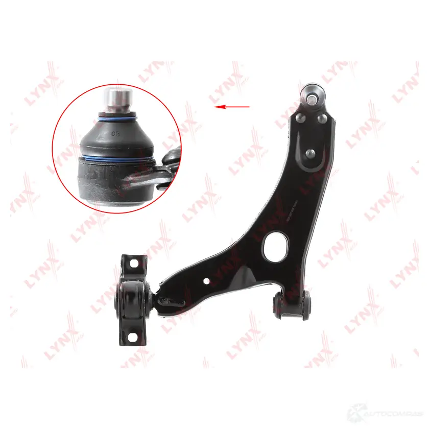 Рычаг подвески LYNXAUTO C5091L 3641314 WY REN8Z