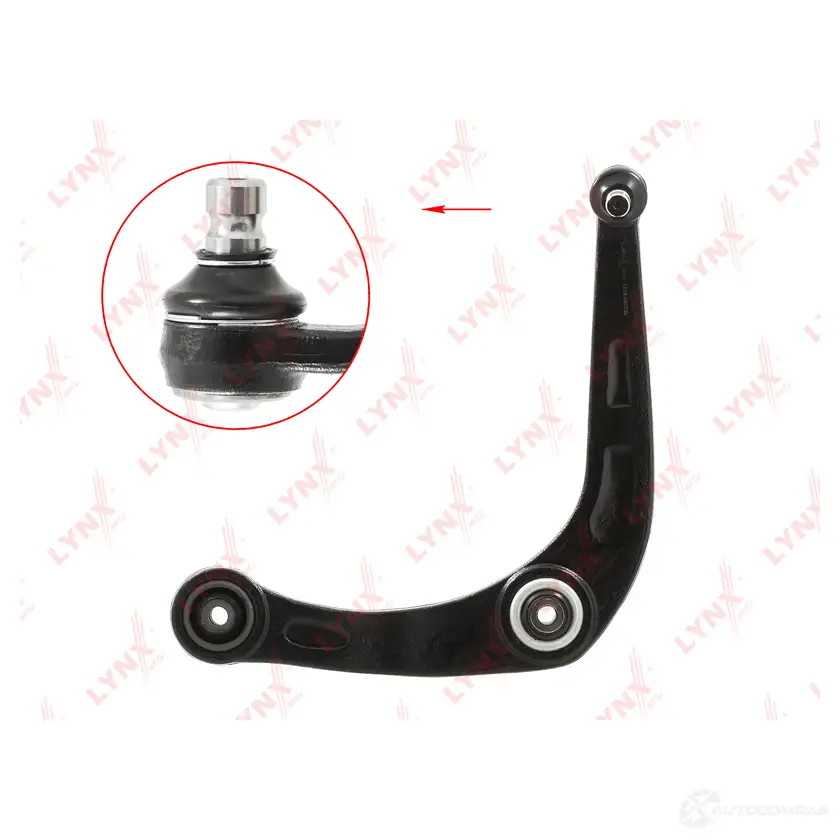 Рычаг подвески LYNXAUTO 3641644 7YL8 I C5272L