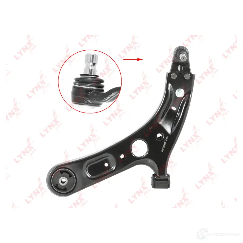 Рычаг подвески LYNXAUTO TYZL PEC 1422897609 C5657L изображение 0