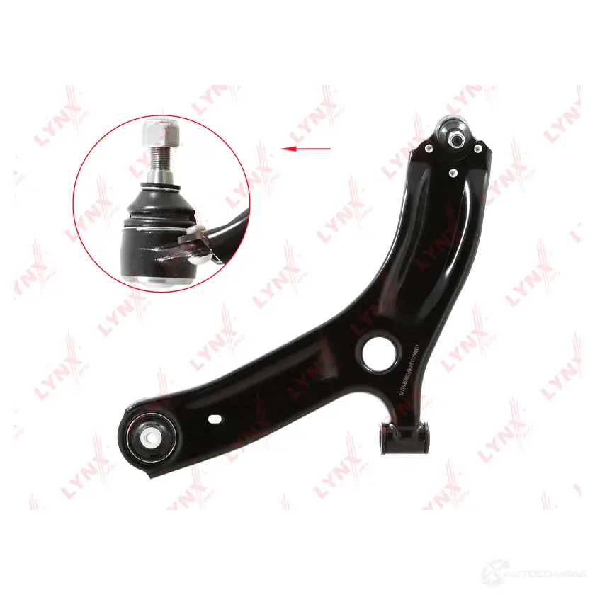 Рычаг подвески LYNXAUTO C5695L 1436961788 TX ATEH