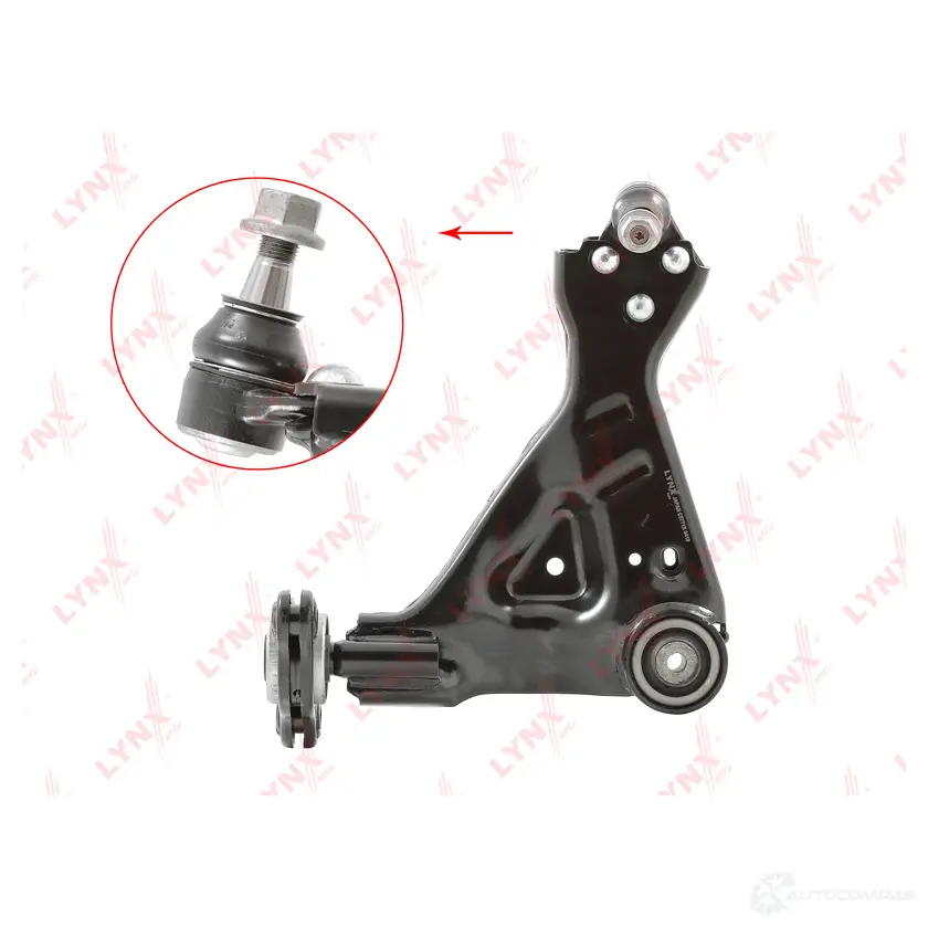 Рычаг подвески LYNXAUTO ECIG 86M 1436961605 C5771R