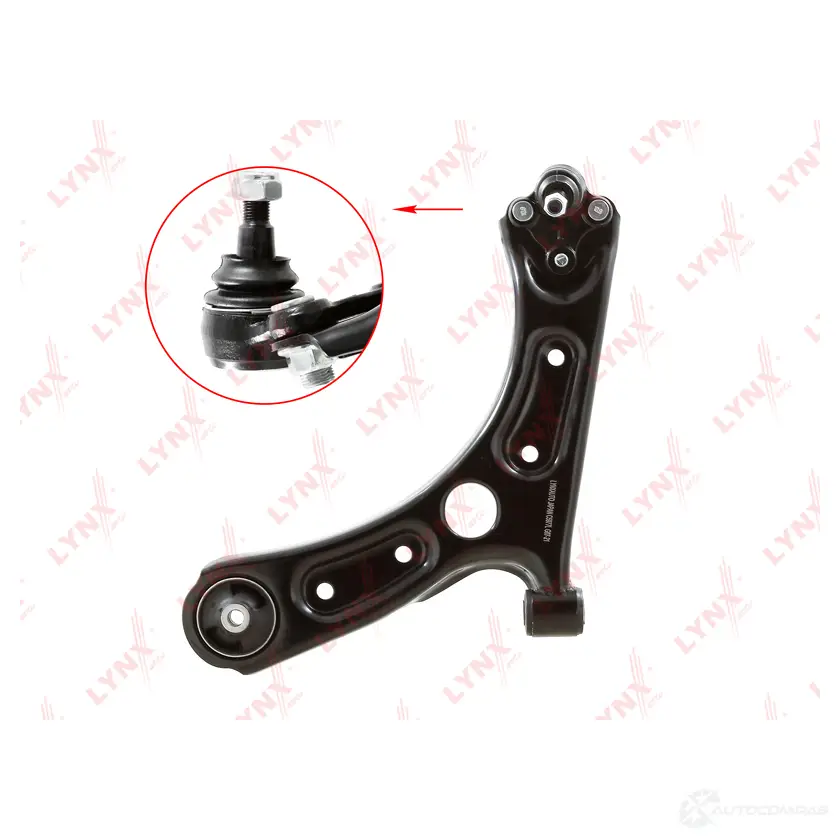 Рычаг подвески LYNXAUTO 1438139255 NUZ6 S1 C5977L изображение 0